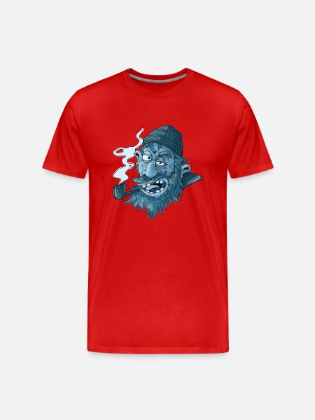 sailor - Men's Premium Organic T-Shirt - red