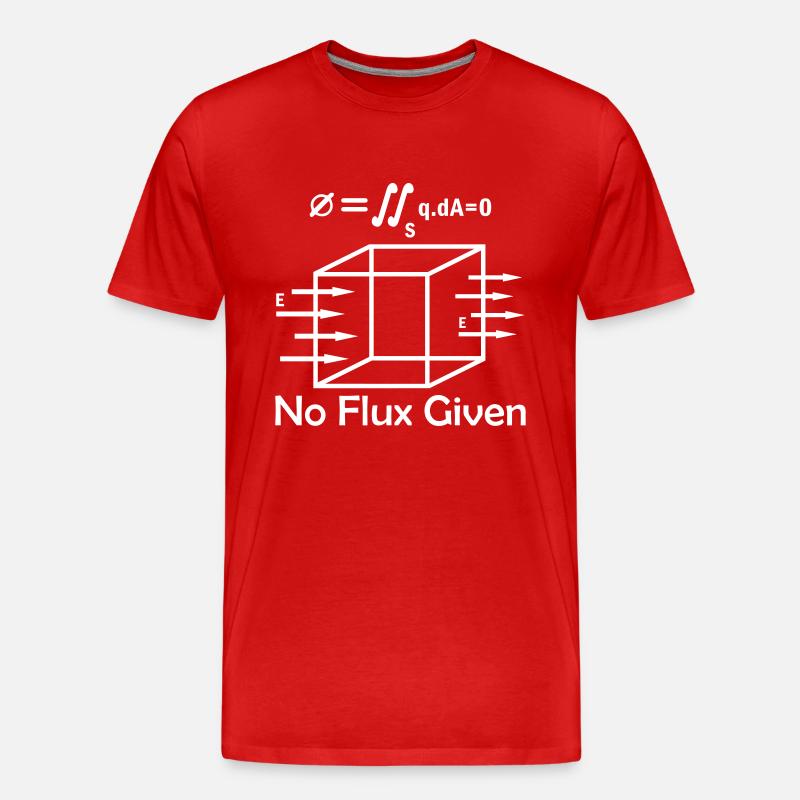 Mathematics Math Physicist - Männer Premium Bio T-Shirt - Rot