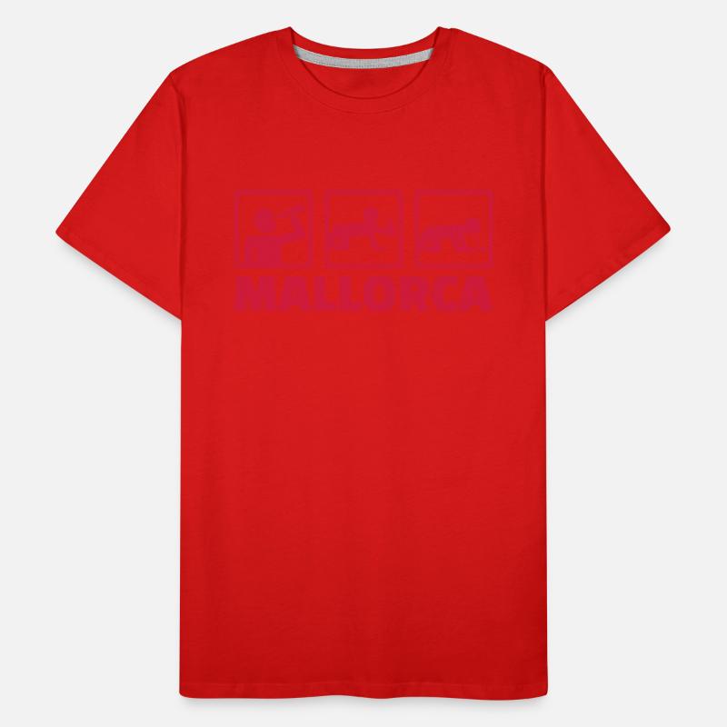 Mallorca Männer Premium Bio T-Shirt