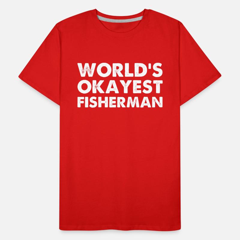 Le pêcheur le plus correct du monde T-shirt bio Premium Homme