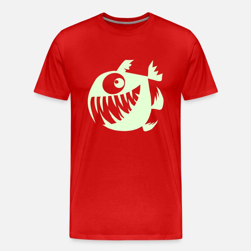 Frohe Perry - Männer Premium Bio T-Shirt - Rot