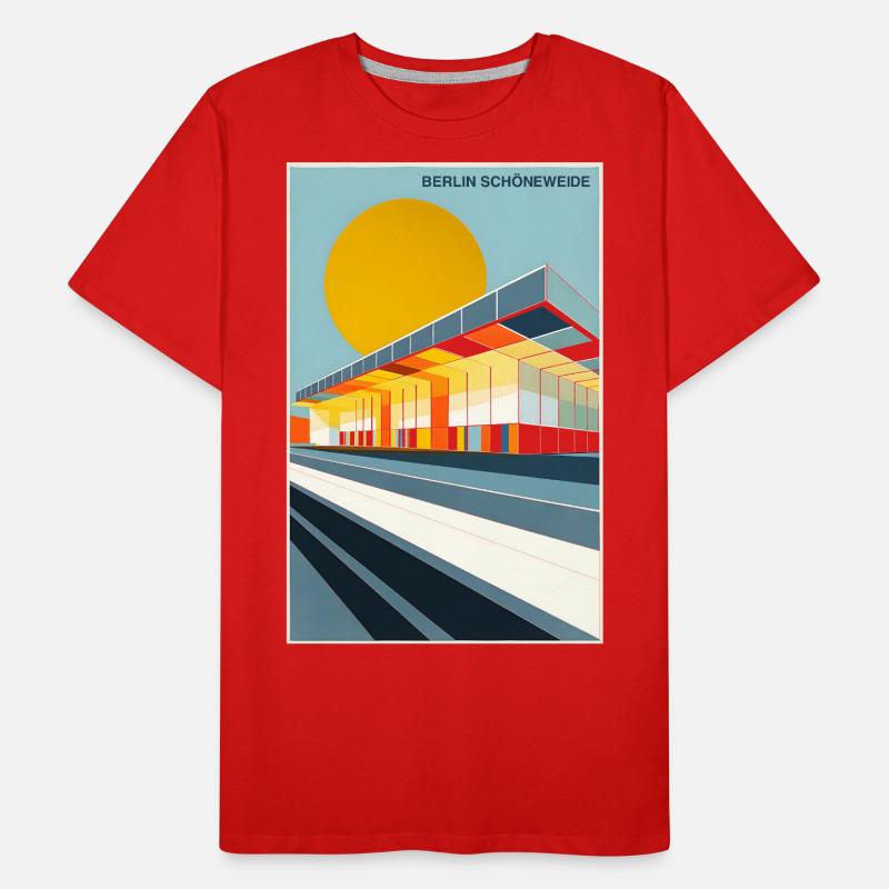 Berlin Schöneweide Männer Premium Bio T-Shirt