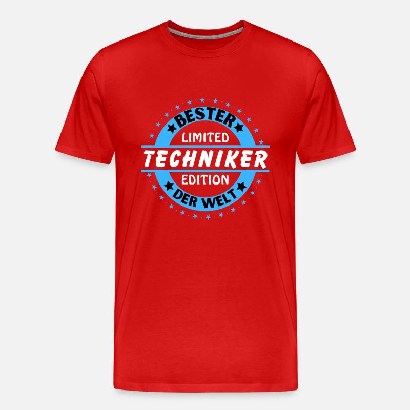 Bester Techniker der Welt - Männer Premium Bio T-Shirt - undefined