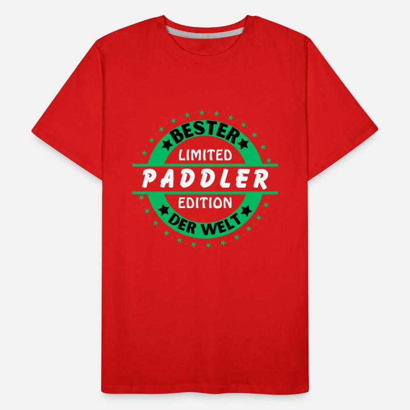 Bester Paddler der Welt Männer Premium Bio T-Shirt