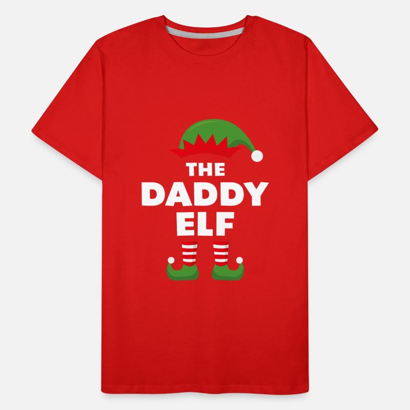 The Daddy Elf Men's Premium Organic T-Shirt