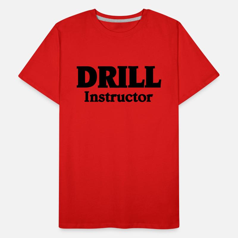 Drill Instructor T-shirt bio Premium Homme