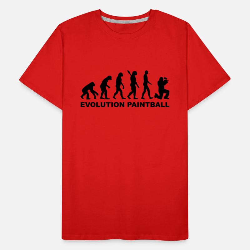 Evolution Paintball Men's Premium Organic T-Shirt