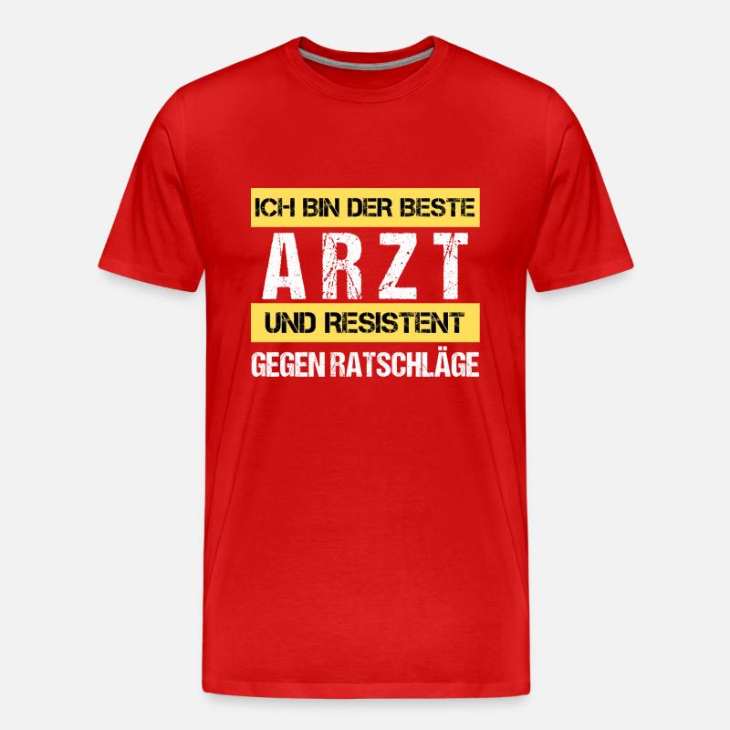 Resistenter Arzt - Männer Premium Bio T-Shirt - undefined