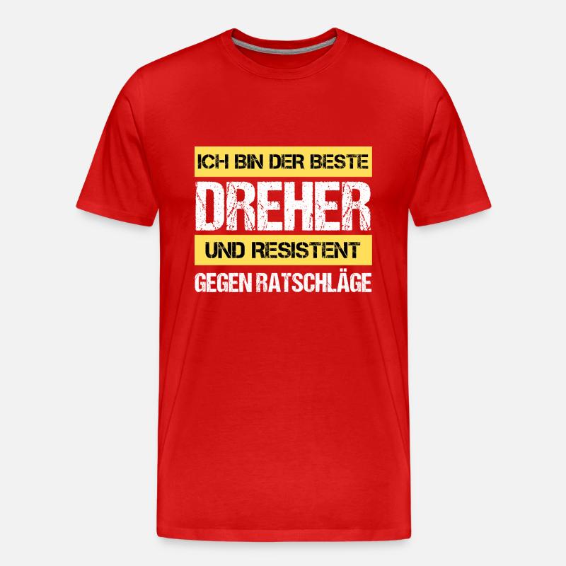 Resistenter Dreher - Männer Premium Bio T-Shirt - undefined