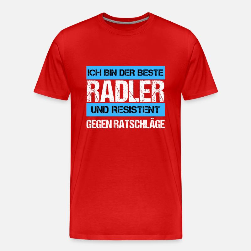 Resistenter Radler - Männer Premium Bio T-Shirt - undefined
