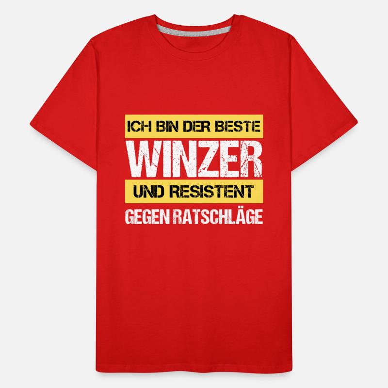 Resistant winemaker Men's Premium Organic T-Shirt