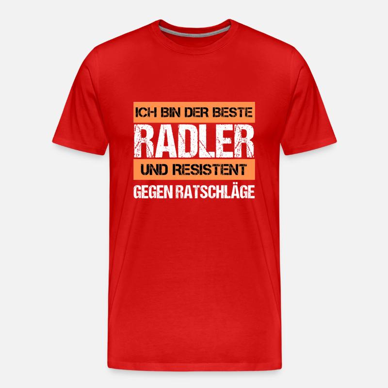 Resistenter Radler - Männer Premium Bio T-Shirt - undefined
