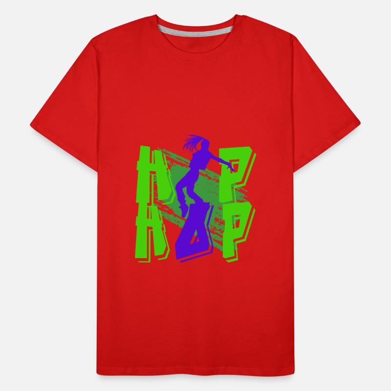 Danseuse, danseuse, illustration, danseuse, graffiti T-shirt bio Premium Homme