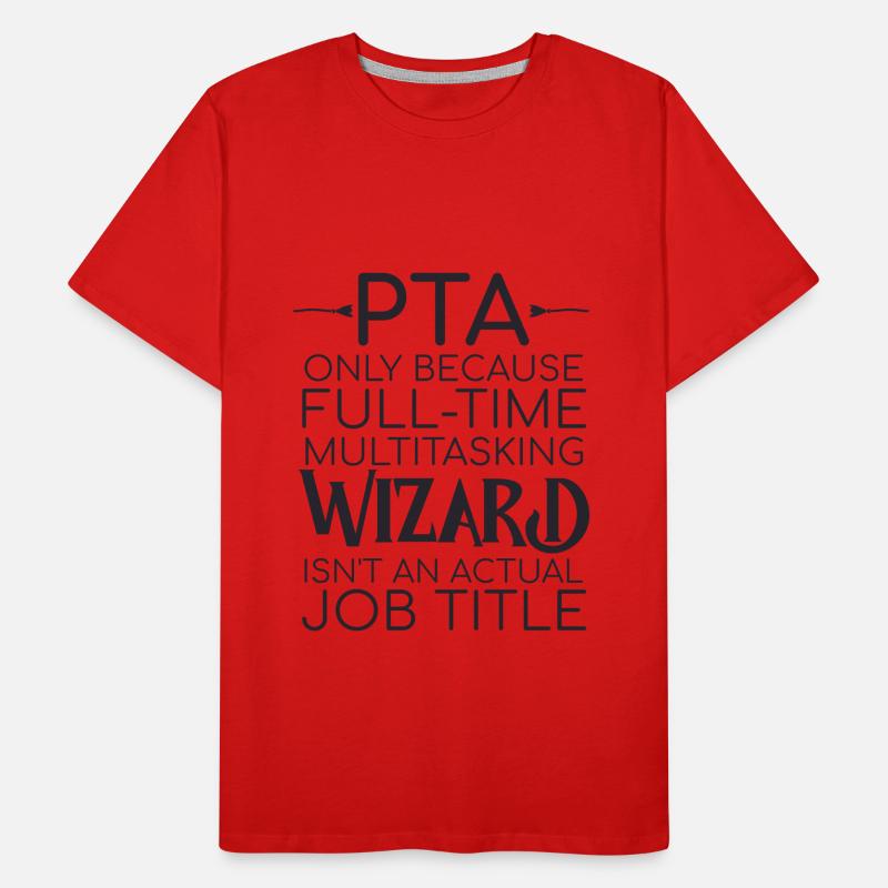 PTA Wizard Pharmacy Men's Premium Organic T-Shirt