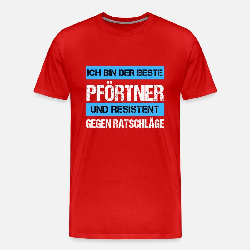 Resistenter Pförtner - Männer Premium Bio T-Shirt - undefined