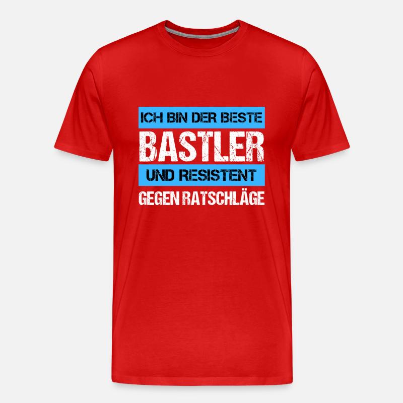 Resistenter Bastler - Männer Premium Bio T-Shirt - undefined