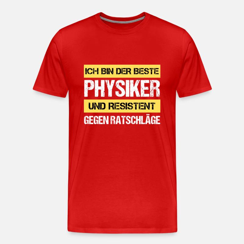 Resistenter Physiker - Männer Premium Bio T-Shirt - undefined