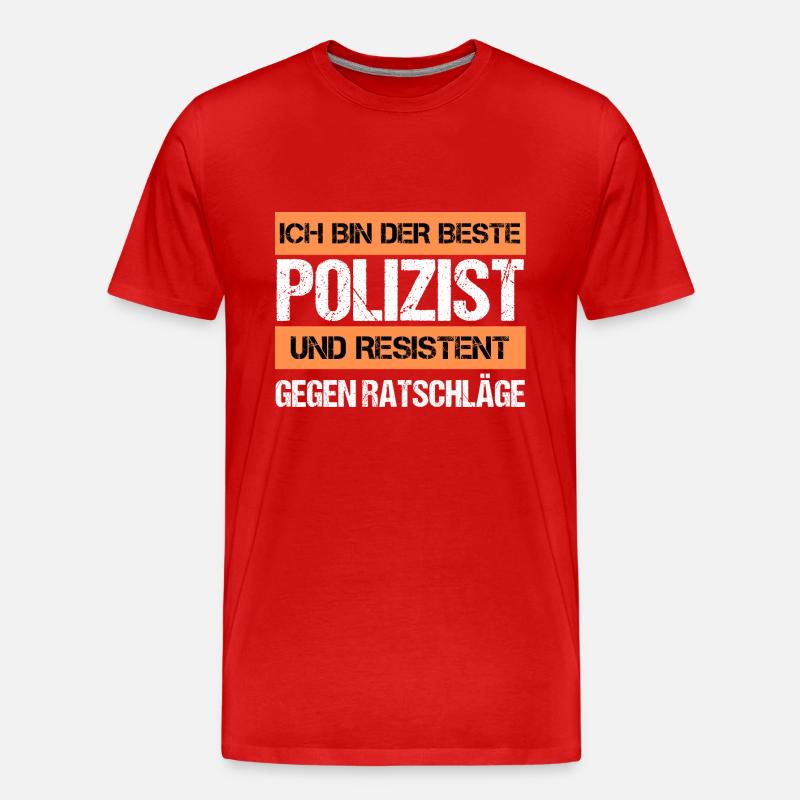 Resistenter Polizist - Männer Premium Bio T-Shirt - undefined
