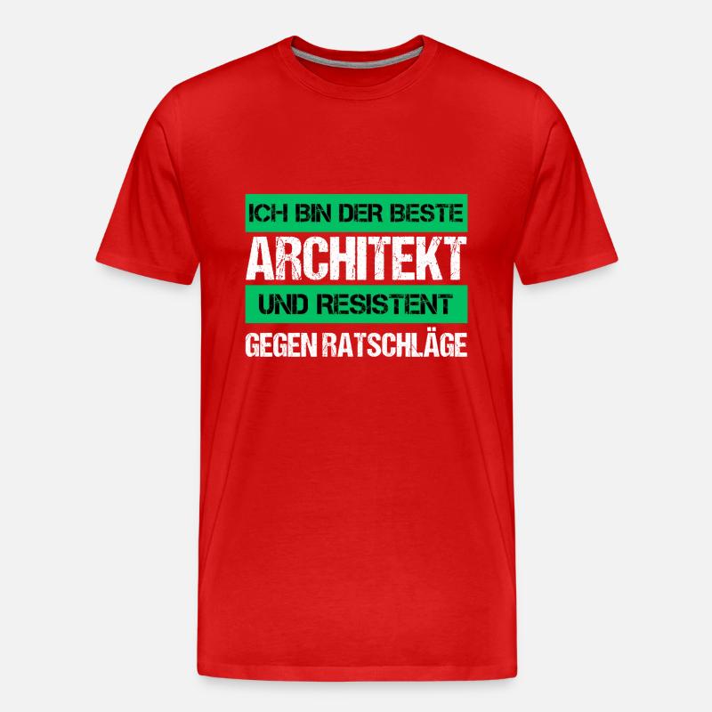 Resistenter Architekt - Männer Premium Bio T-Shirt - undefined
