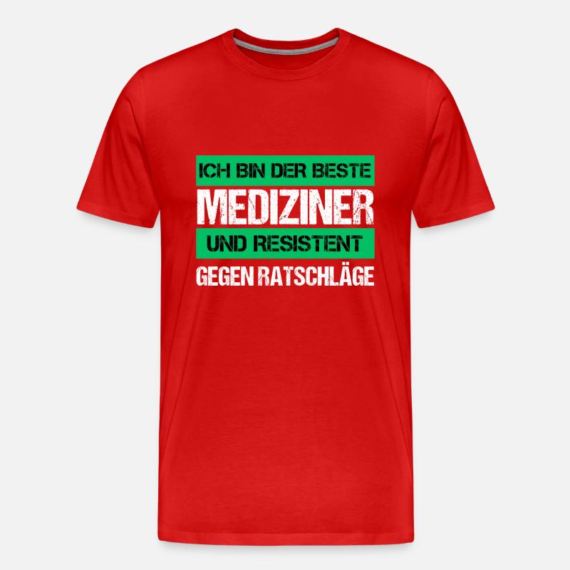 Resistenter Mediziner - Männer Premium Bio T-Shirt - undefined