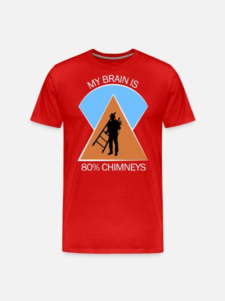 Chimney Sweep Chimney Sweep - Men's Premium Organic T-Shirt - red