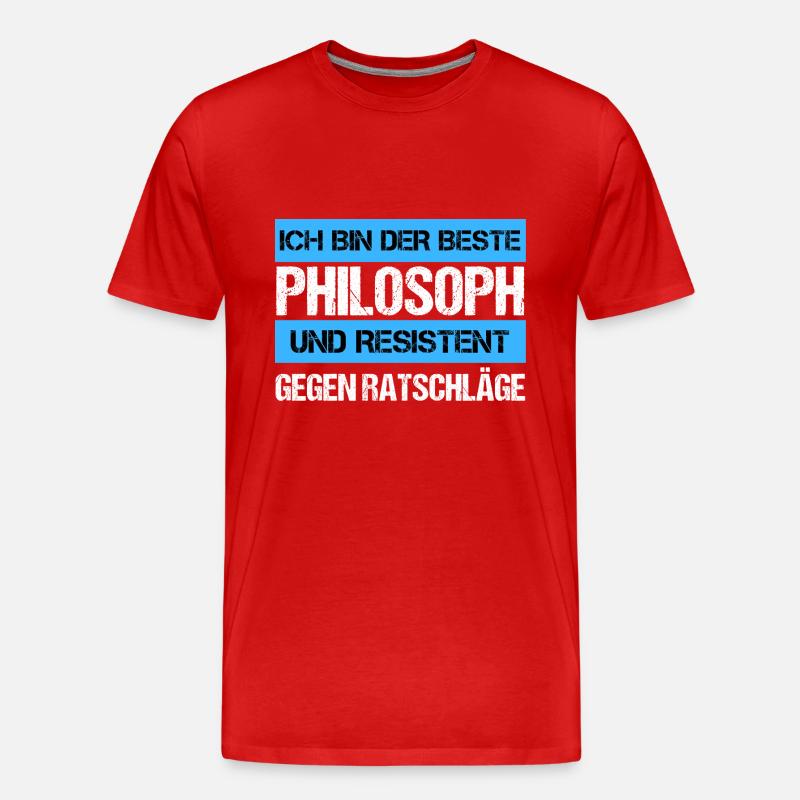 Resistenter Philosoph - Männer Premium Bio T-Shirt - undefined
