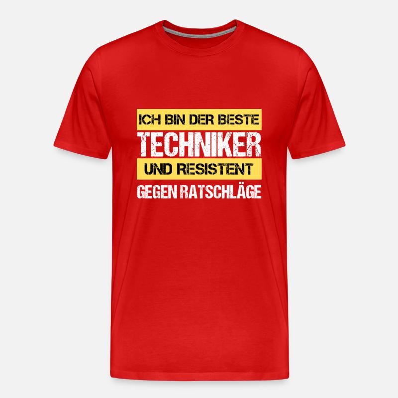 Resistenter Techniker - Männer Premium Bio T-Shirt - undefined