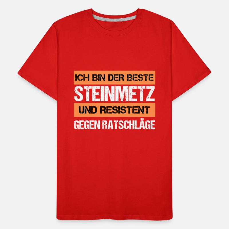 Tailleur de pierre résistant T-shirt bio Premium Homme