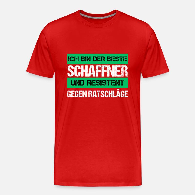 Resistenter Schaffner - Männer Premium Bio T-Shirt - undefined