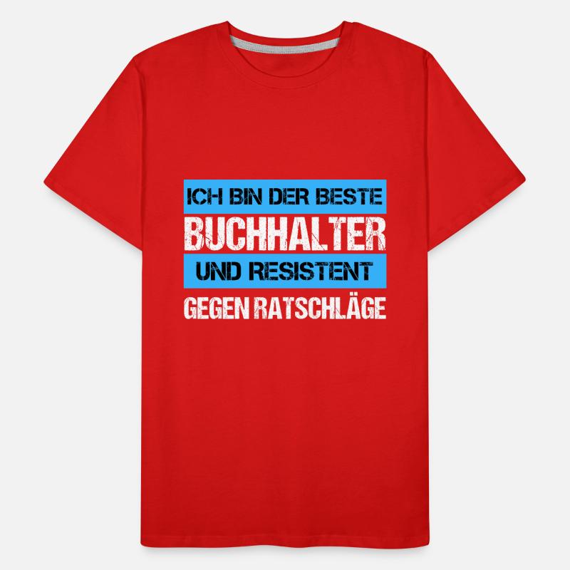 Comptable résistant T-shirt bio Premium Homme