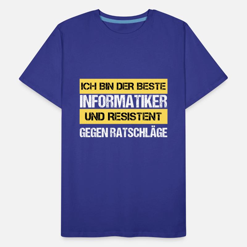 Resistant Computer Scientist Men's Premium Organic T-Shirt