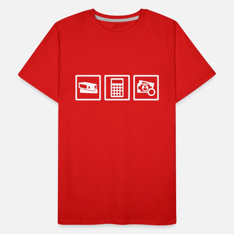 Comptable T-shirt bio Premium Homme