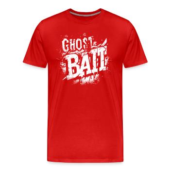 Appât fantôme Police hantée Appât fantôme | Paranormal - T-shirt bio Premium Homme - rouge - Devant - Damien (186cm)