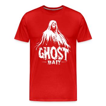 Appât fantôme Appât fantôme | Paranormal Motif - T-shirt bio Premium Homme - rouge - Devant - Damien (186cm)