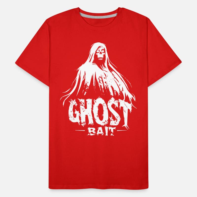 Ghost Bait Phantom Ghost Bait | Paranormal Motif Men's Premium Organic T-Shirt