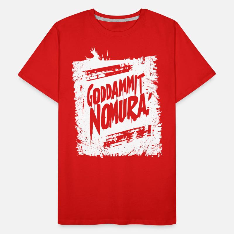 Goddammit Nomura – Conception de graffitis T-shirt bio Premium Homme