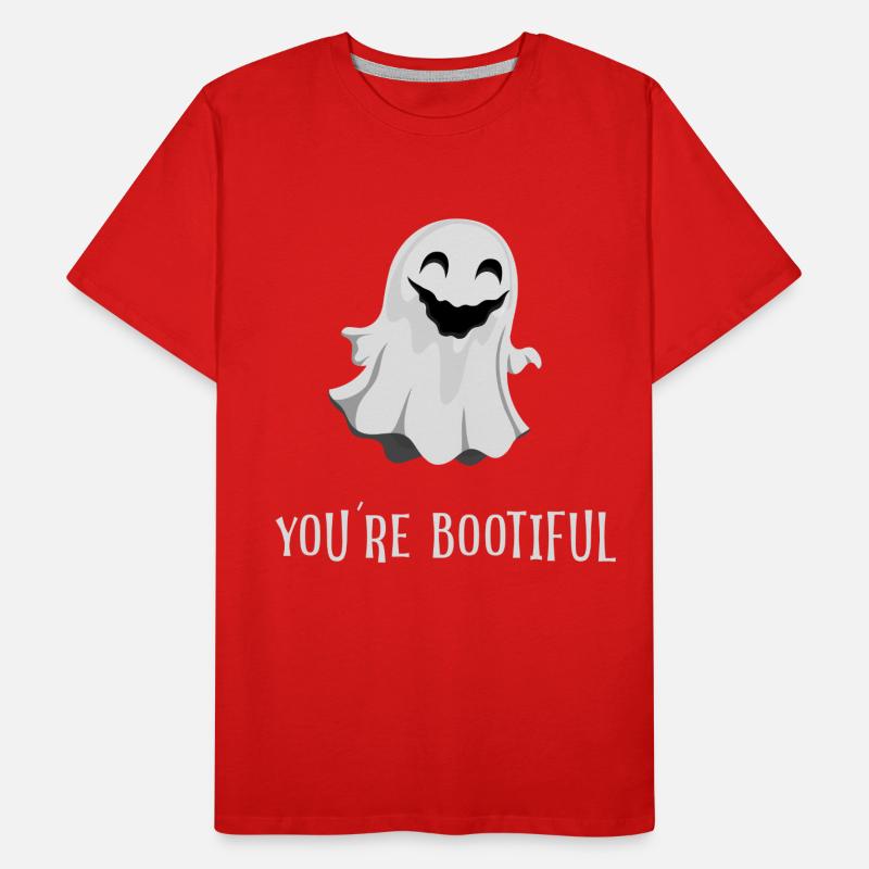 you ́re bootiful boo ghost Men's Premium Organic T-Shirt