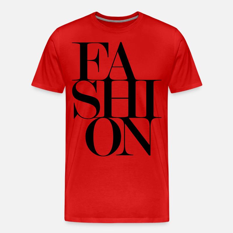 MODE de la mode - T-shirt bio Premium Homme - rouge