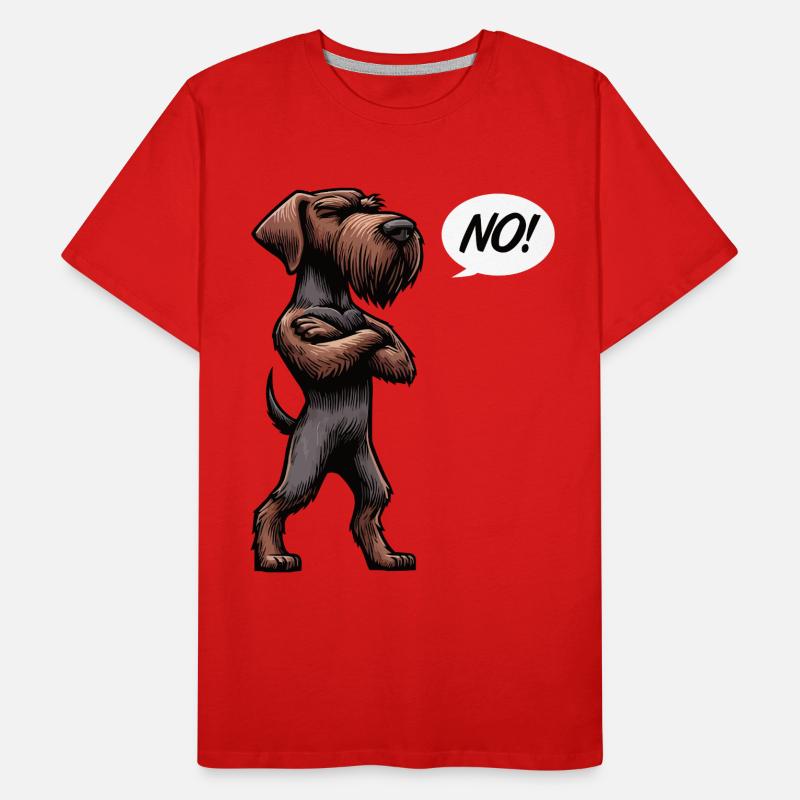 No German Wirehaired German Wirehaired Owner Men's Premium Organic T-Shirt