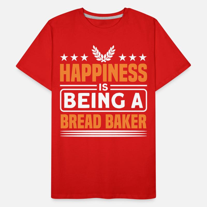 0 Bread Baking Bread Baker Gift Men's Premium Organic T-Shirt