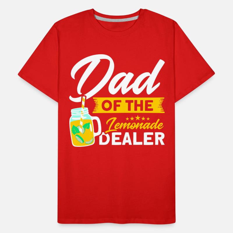 Jus de citron Jus de citron Limonade T-shirt bio Premium Homme