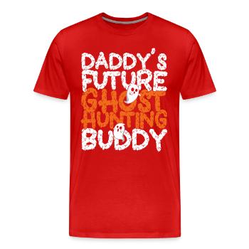 Ghost Hunters Ghosts Paranormal Investigation - Men's Premium Organic T-Shirt - red - Front - Damien (186cm)
