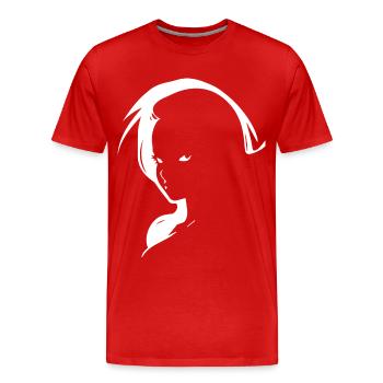Batcave Girl Dark Fairytale Goth Occult Women Got - T-shirt bio Premium Homme - rouge - Devant - Damien (186cm)