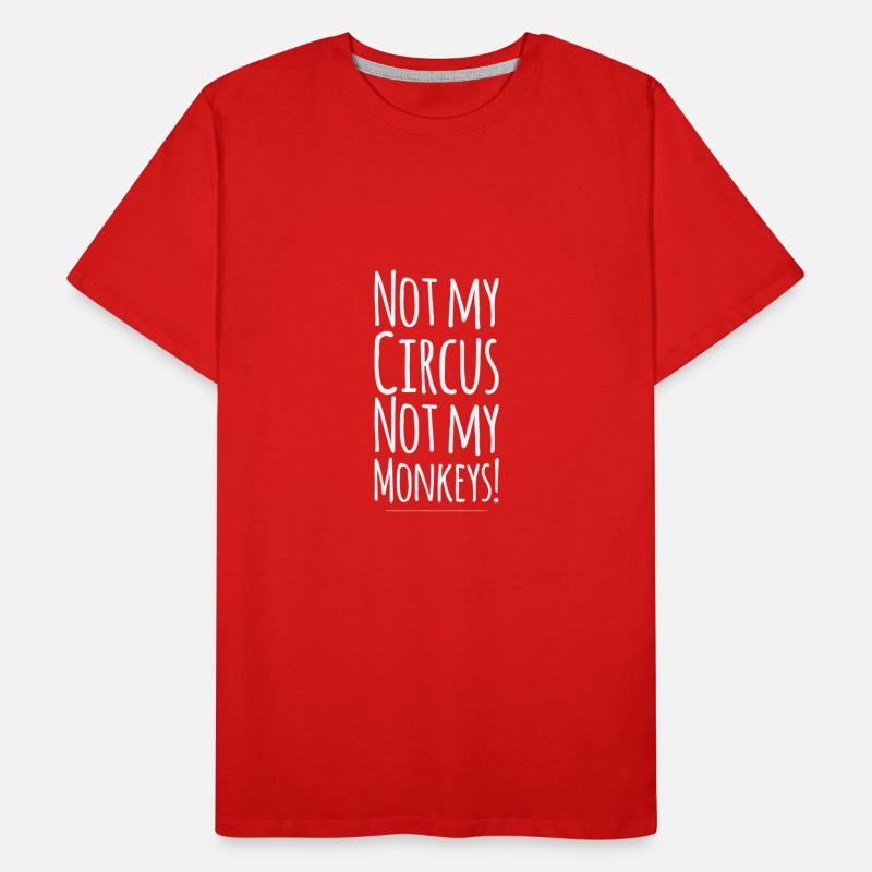 Monkey Circus Men's Premium Organic T-Shirt