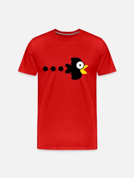 Corbeau anime - Men's Premium Organic T-Shirt - red