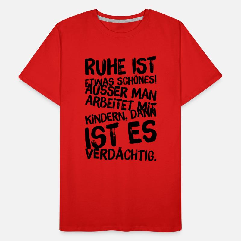 Educator Educator Profession Kindergarten Gifts Men's Premium Organic T-Shirt