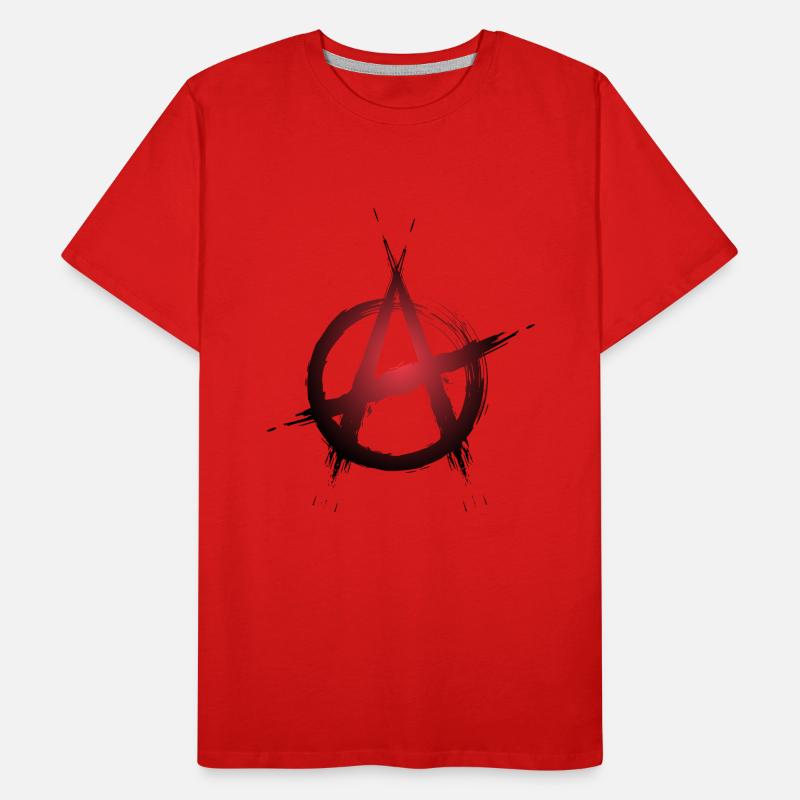 Anarchy symbol Men's Premium Organic T-Shirt