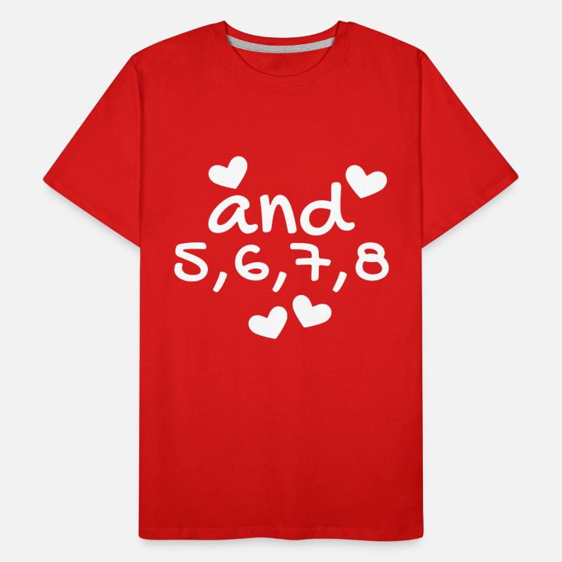 Danse danse cours de danse Rythme T-shirt bio Premium Homme