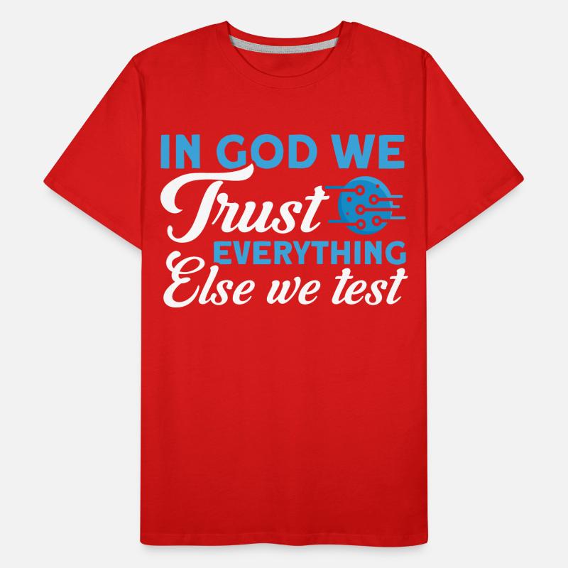QA Ingenieur QA Tester Software Tester Männer Premium Bio T-Shirt