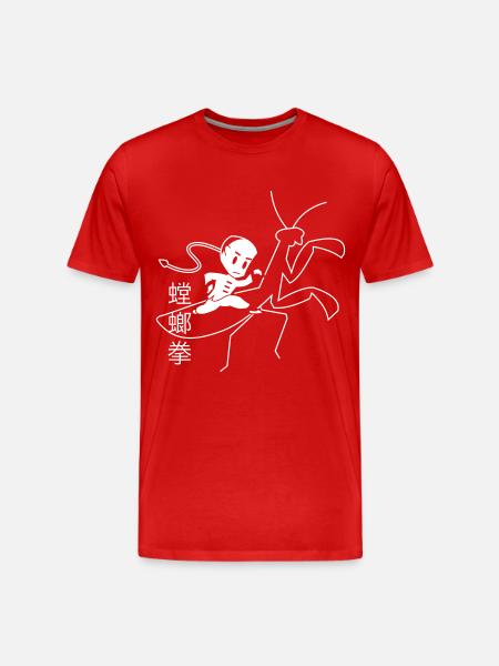 Mantisstyle - Men's Premium Organic T-Shirt - red